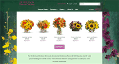 Desktop Screenshot of hendersonflowers.net